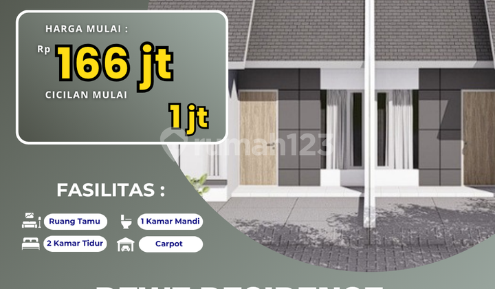 Super Hemat! Tipe Aster 36/60 - Rumah Strategis Dekat Pasar Trewung Super Hemat! Tipe Aster 36/60 - Rumah Strategis Dekat Pasar Trewung