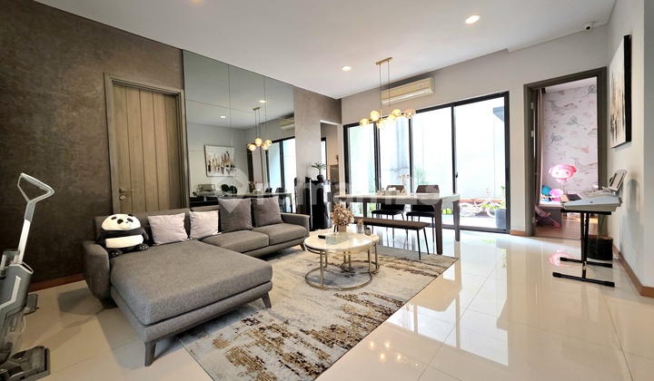 Caelus Greenwich Park Cluster House in BSD City Fully Furnished with Attic Room and Sky Balcony 2