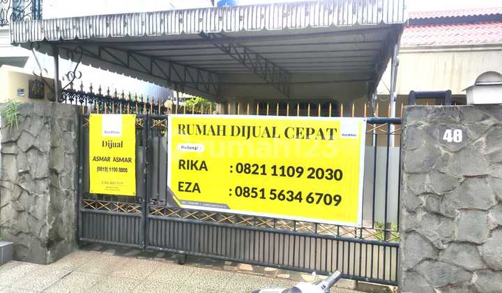 House for Sale Location on Jalan Tembakau, Pejaten, South Jakarta 2