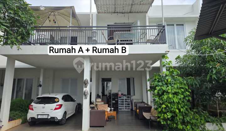Dijual Cepat 2 Rumah Tinggal Detached (Nempel) di Jln.palem, Daerah Pesanggrahan, Jak Sel