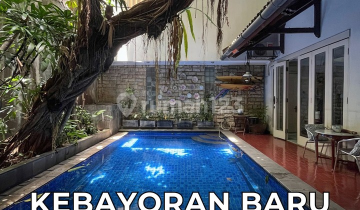  For Sale Rumah Klasik Kebayoran Baru Lokasi Premium