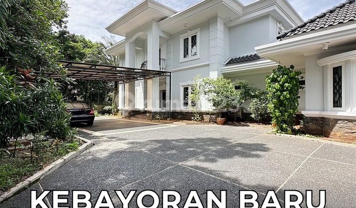 Prime Area Kebayoran Baru House For Sale