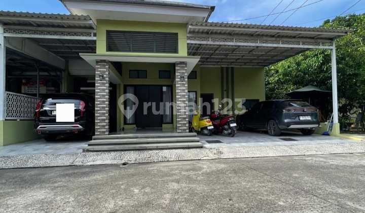 Rumah Cantik Rumah Hook Sudah di Dak Atas di Perumahan Harapan Mulya Regency Tarumajaya Bekasi
