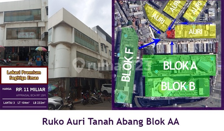 Ruko Auri Pusat Tekstil Terbesar di Asia Tenggara