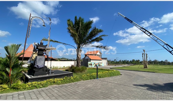 Tanah Kavling di kompleks Villa Exclusive, View Hamparan Sawah di Yeh Gangga, Bongan, Tabanan dekat Canggu. 