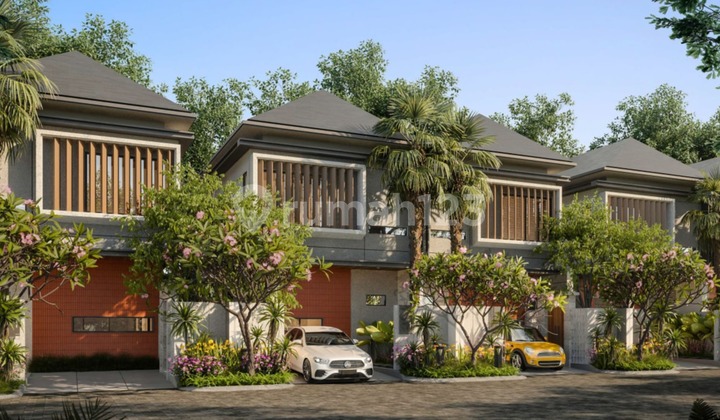Perumahan Cluster Modern dan Tropical Desain di Sanur
