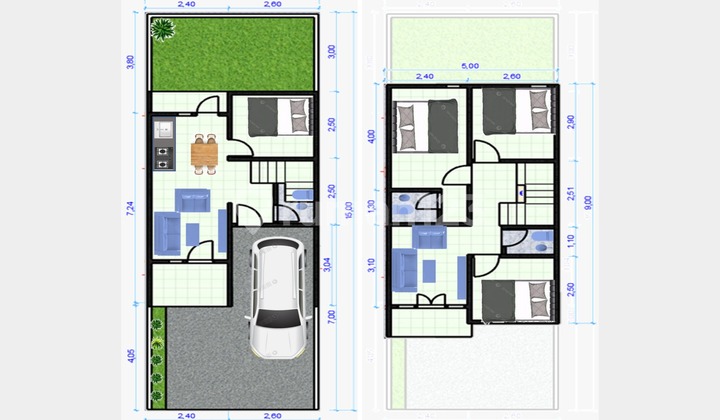 Dijual 1 unit rumah indent di daerah Siulan, Denpasar Timur 2