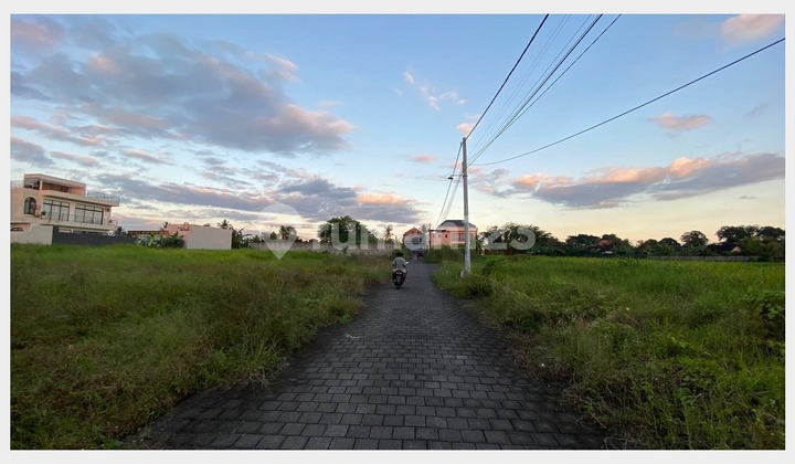 Land For Sale !! Exclusive Land at an Economical Price with Rice Field View on Jalan Pantai Kedungu, Kediri, Tabanan
