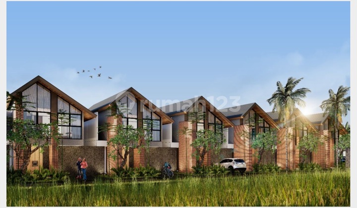 Luxury Villa view sawah depan belakang di Tegallalang, Ubud