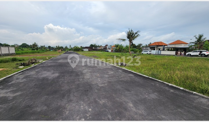 For Sale Premium Rice Field View Plot Land in Pering, Gianyar