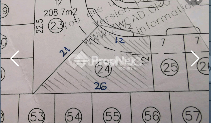 Tanah kavling Bukit Palma