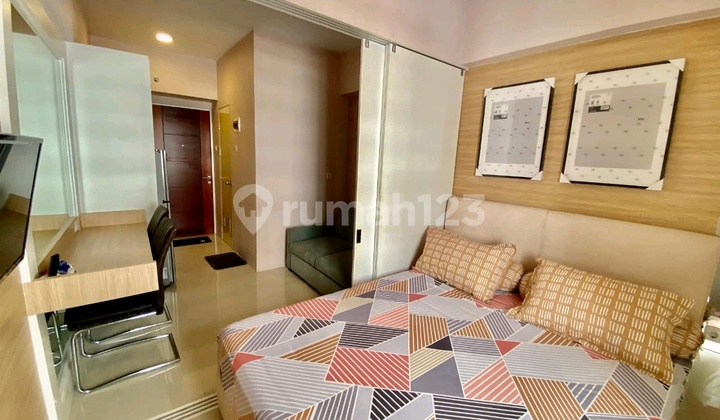 Disewakan Apartemen Gunawangsa Tidar Studio Unit Cantik Baru Renovasi 1
