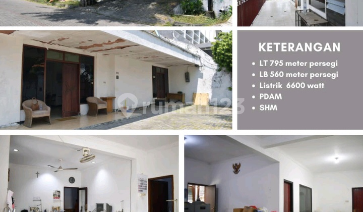 Dijual Rumah Pusat Kota Surabaya Selangkah ke Kinibalu Arjuno Petemon