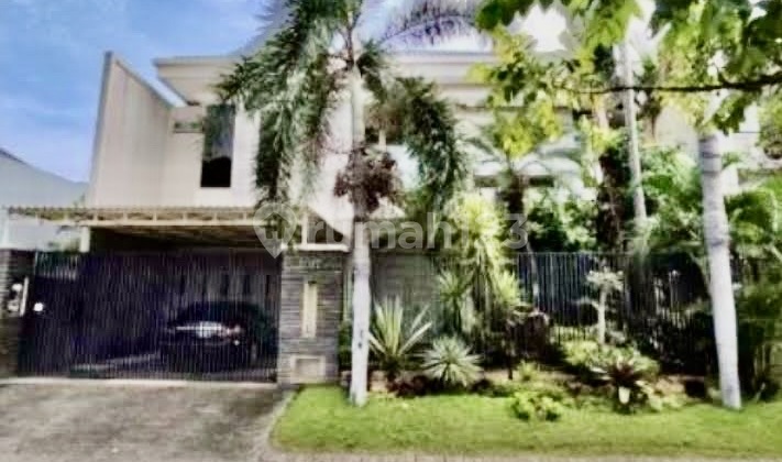 FOR RENT: GRAHA FAMILI HOUSE 5 BEDROOMS FULLY FURNISHED, MARBLE, NEAR SATELLIT TOLL ROAD.