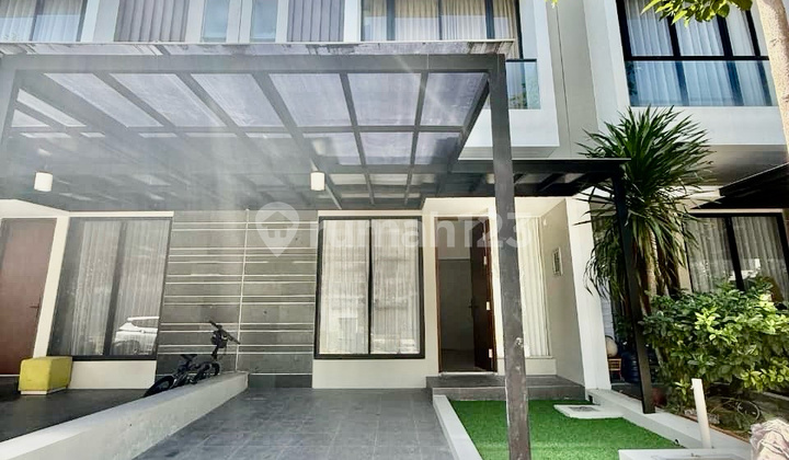 FOR RENT: NORTHWEST CENTRAL 3 BEDROOM SEMI-FURNISHED HOUSE, CITRALAND CIPUTRA