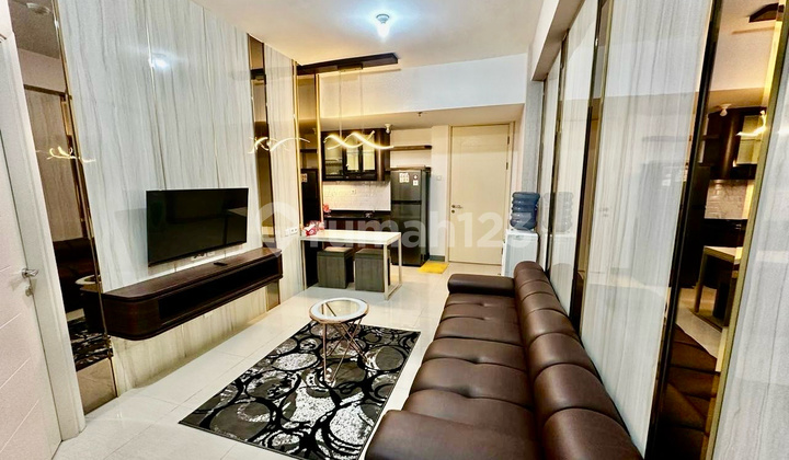 For Rent Benson Apartment 2Br Converted to 1Br Furnished View Pool Pakuwon Mall