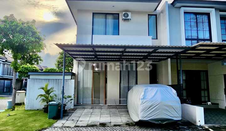 DIJUAL RUMAH GRAHA NATURA SEMI FURNISH MURAH MODERN MINIMALIS 2KT