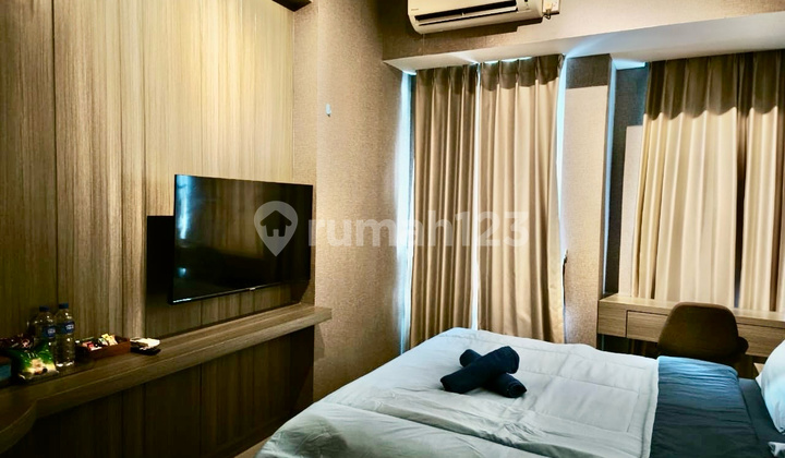 FOR RENT ANDERSON STUDIO APARTMENT FULLY FURNISHED 10TH FLOOR PAKUWON INDAH 2