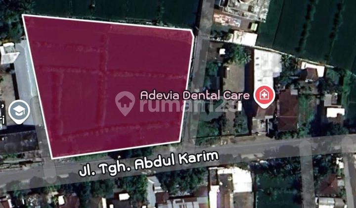 Di Jual Tanah Pas Buat Gudang dan Usaha Lain Nya di Pinggir Jalan Raya Kediri Lombok Barat Ntb Di Jual Tanah Pas Buat Gudang dan Usaha Lain Nya di Pinggir Jalan Raya Kediri Lombok Barat Ntb