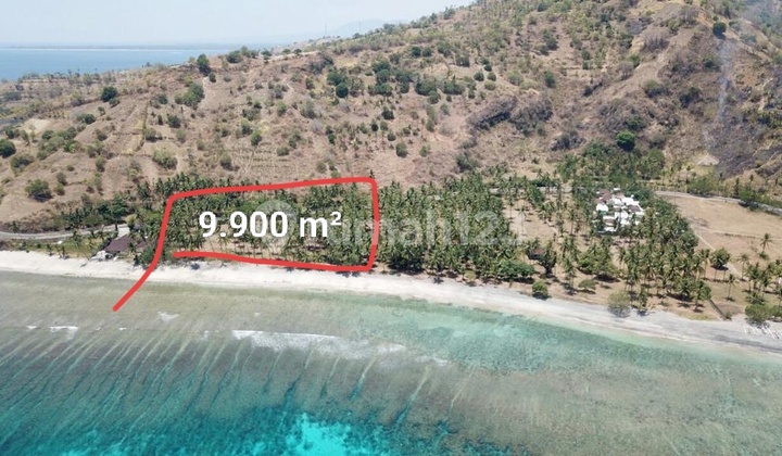 Di Jual Tanah Di Pandanan Beach Front Malaka Lombok Utara