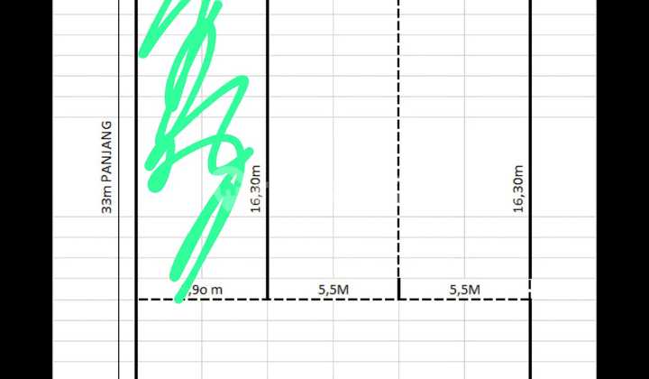 3-Storey Row of 3 Shophouses on Jl. Raya Ciracas, East Jakarta