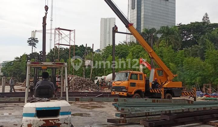 Land for Sale on Main Road Next to South Arjuna Toll Road, Jula Arjuna Plot, West Jakarta