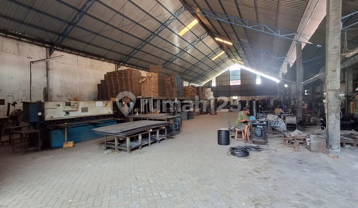 GUDANG DIJUAL BEKAS PABRIK DI CANDI SIDOARJO, Lokasi 150 meter ke Jalur Lingkar Barat