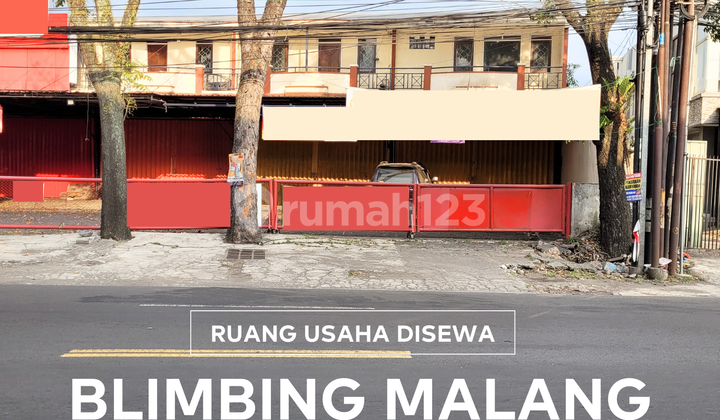 For Rent 2-Story Shop House in Blimbing Malang Close to City Center