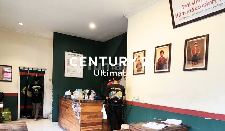 Ruko Hook Ex Cafe Strategis Dekat Alun-Alun, Kayutangan Malang