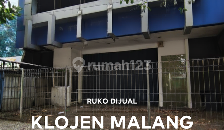 For Sale: Shop House or Business Space, Spacious, Can Be Used as an Office in Klojen, Malang