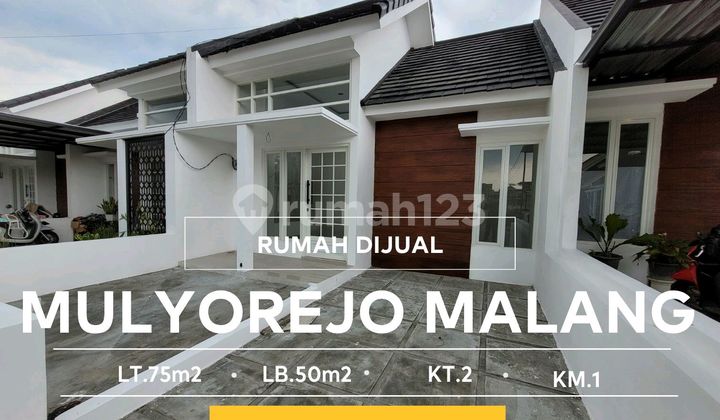 Modern Minimalist 1-Story House 75 M2 Malang City