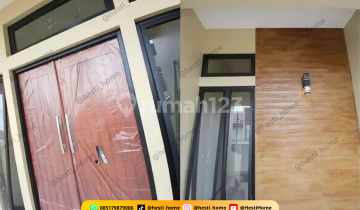 Rumah Cantik 6 Menit ke Kampus Undip di Mulawarman Townhouse Bebas Request Desain 2