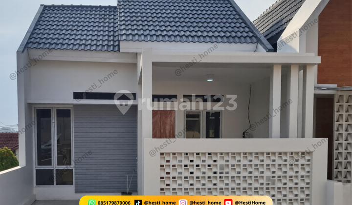 Unit Terakhir Perum Pudakpayung Townhouse Termurah di Banyumanik, Pesan Bangun Custom Denah 1