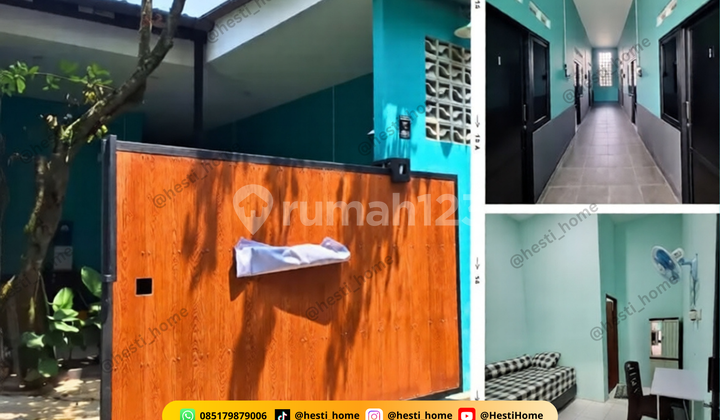 Investasi Aman Area Kampus, Kos Baru Full Furnished Gunungpati 8 Kamar Km Dalam Dekat Unwahas