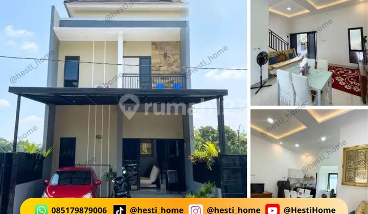 Corner House 2 Floors View of Mount Ungaran Ready to Move In Plenty of Bonuses 1