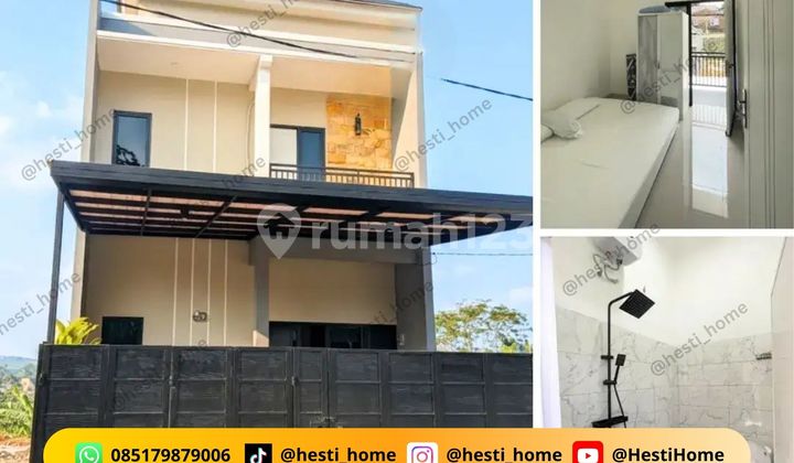 Corner House 2 Floors View of Mount Ungaran Ready to Move In Plenty of Bonuses 2