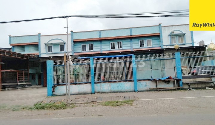 Dijual Cepat Tanah dan Gudang di Pinggir Jl Raya Cisauk - Serpong