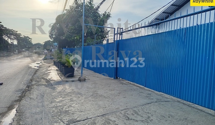 Sewa Murah Gudang pinggir Jl Raya Serang muat Container 40ft