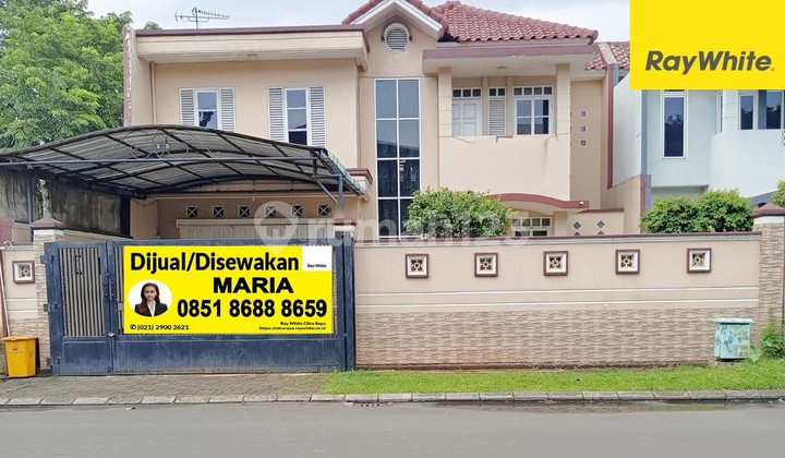 Disewakan Rumah Full Furnished Bebas Banjir di Verde Timur 1