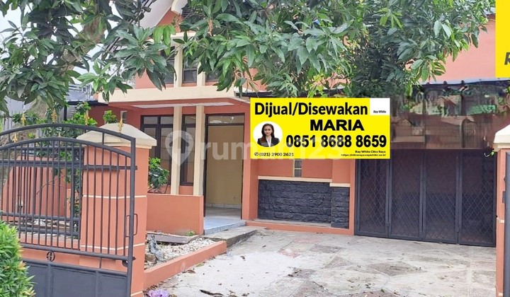 Sewa Rumah Murah 1,5 Lantai di Taman Puspa dekat Pujasera