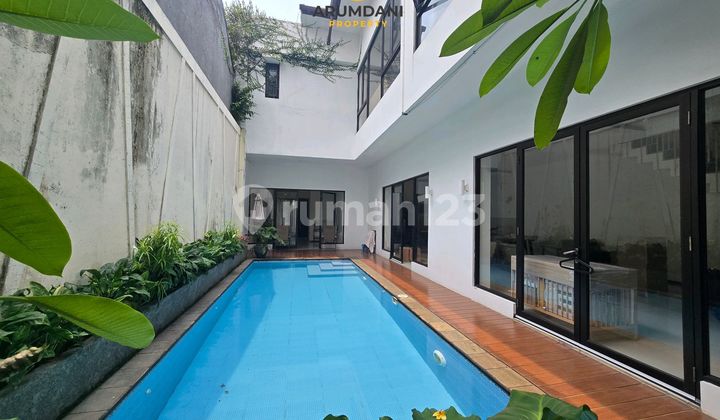 Dijual Rumah Murah Modern Mininalis Cantik Asri Siap Huni Lokasi Strategis Dekat Sekolah Internasional Dan Dekat Kemang Raya Area Kemang Jakarta Selatan