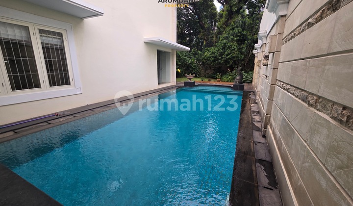 Disewakan Rumah Mewah Cantik Asri Lokasi Strategis Dekat Senayan Dan Sudirman Area Senopati Kebayoran Baru Jakarta Selatan