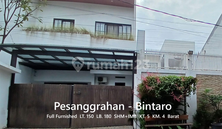 For Sale Rumah Cantik 2 Lt Full Furnish Harga Murah Siap Huni Lokasi Strategis Dalam Cluster Pesanggrahan Bintaro, Jakarta Selatan For Sale Rumah Cantik 2 Lt Full Furnish Harga Murah Siap Huni Lokasi Strategis Dalam Cluster Pesanggrahan Bintaro, Jakarta Selatan