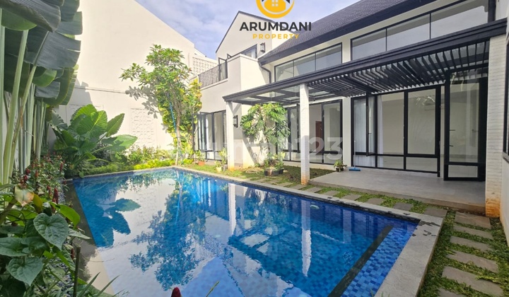 For Rent Modern Minimalist Luxury House New Building Near Embassy, Headquarters, Offices, and Culinary Area Selong Senopati Kebayoran Baru South Jakarta