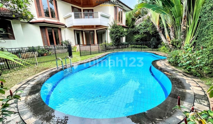 For Rent: Beautiful Modern Serene House, Suitable for Office and Residence, Near International School, Culinary Spots, and Office Areas, Close to Tb Simatupang and Ampera Raya Toll Roads, and Kemang Raya, Located in Kemang Ampera, South Jakarta.