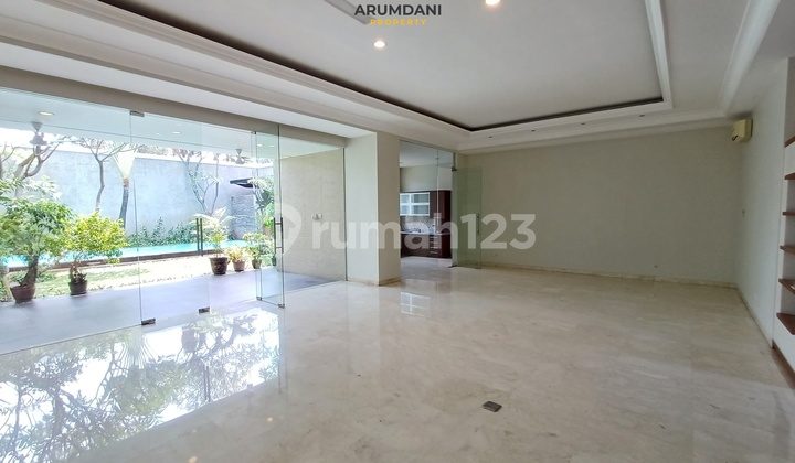 For Rent Modern House Ready to Occupy Location Near MRT and International School Beautiful and Lush Park Area Cipete Cilandak South Jakarta