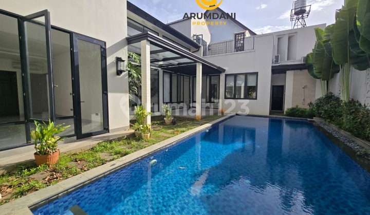 For Rent Modern Minimalist Luxury House New Building Near Embassy and Headquarters and Office and Culinary Area Selong Senopati Kebayoran Baru South Jakarta