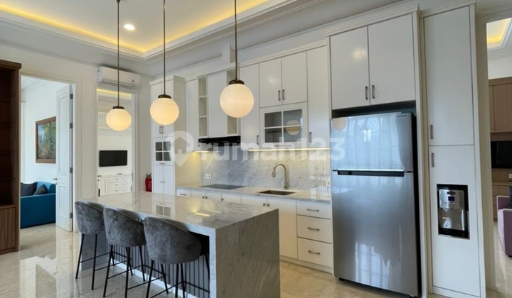 For Sale New Luxury Semi-Furnished House Strategic Location Near International School and Culinary Area Kemang Dalam Kemang South Jakarta