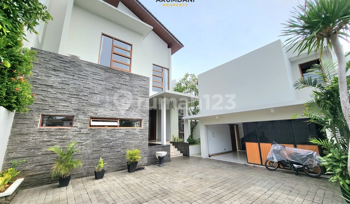 Dijual Rumah Cantik Modern Minimalis Baru Renovasi Dalam Compound Kemang Jakarta Selatan 1