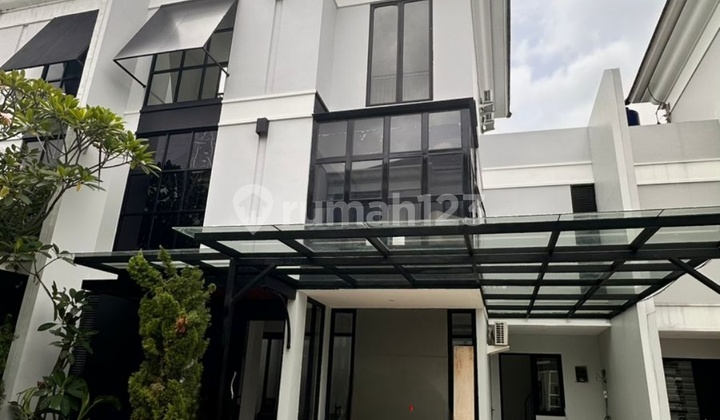 For Rent Modern Minimalist House Ready to Occupied Private Pool Near International School and Near Culinary Area and Near Kemang Raya and Tb Simatupang Area Ampera Kemang South Jakarta